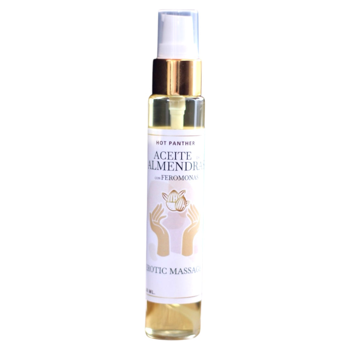 Aceite De Almendras Para Masaje Erótico Con Feromonas 60ml