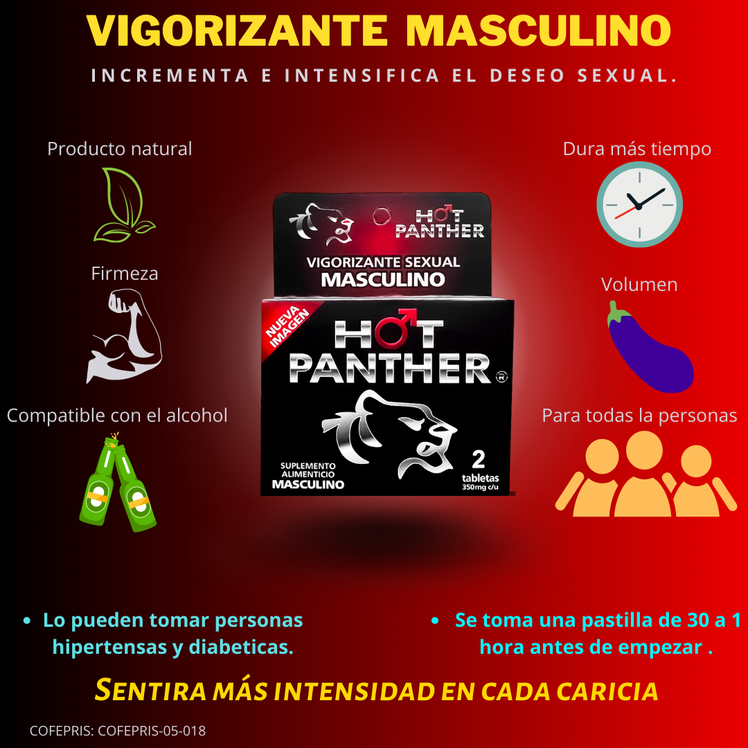 6 PASTILLAS PARA HOMBRE Y MUJER VIGORIZANTES MASCULINO NATURAL COMBO