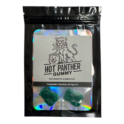 Gomitas Masculinas Para Hombre Vigorizante 4 Pz Hot Panther