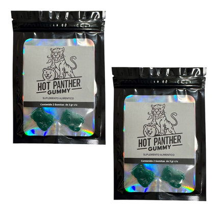 Gomitas Masculinas Para Hombre Vigorizante 4 Pz Hot Panther