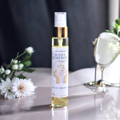 Aceite De Almendras Para Masaje Erótico Con Feromonas 60ml