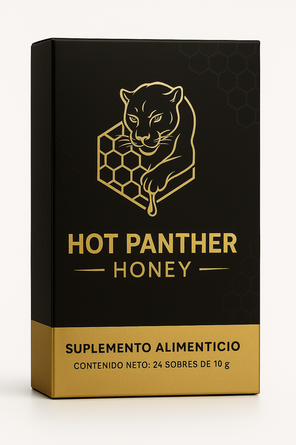 MIEL HONEY HOT PANTHER MIEL VIGORIZATE EN SACHET 10GR 24 SOBRES