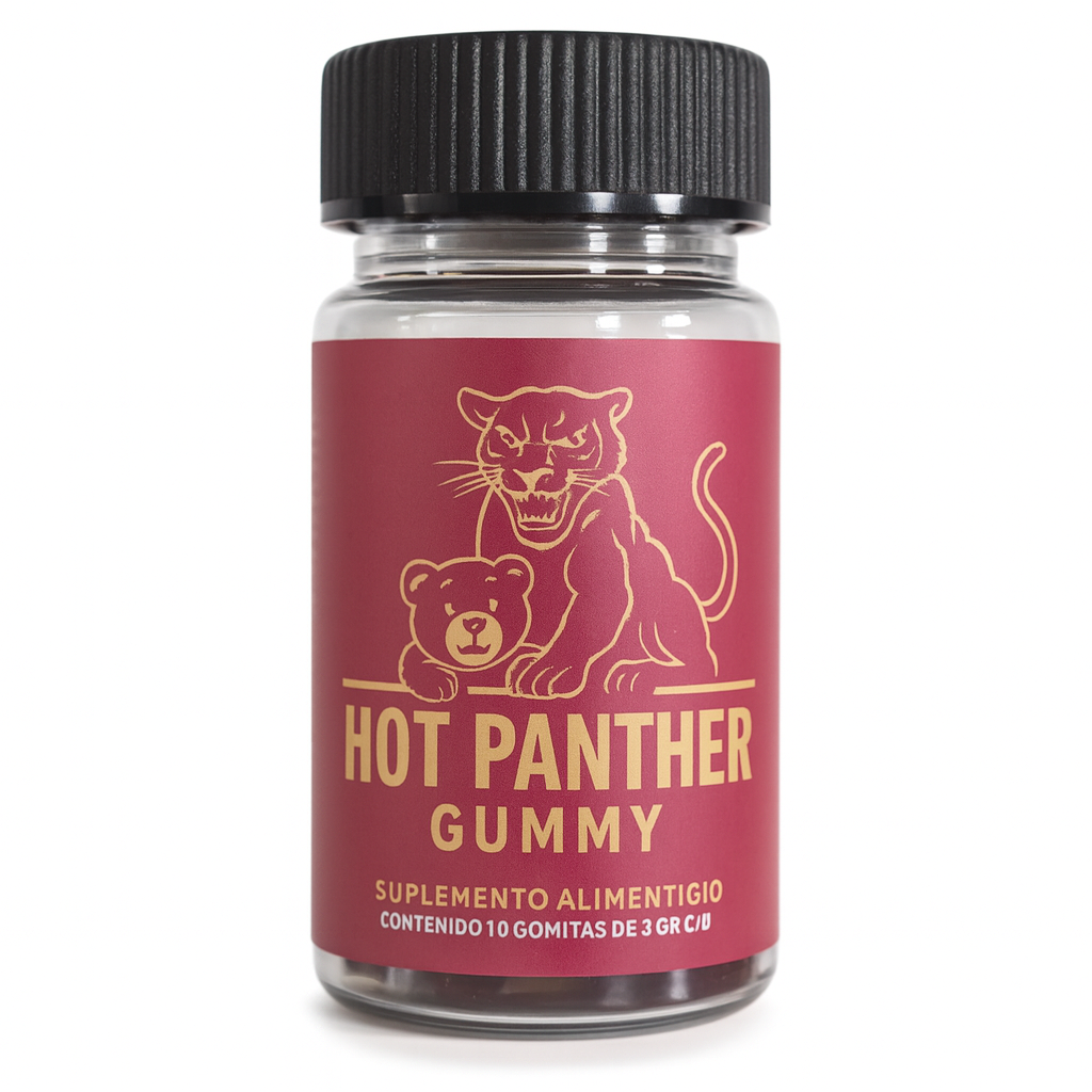 Gomitas Vigorizantes para Mujer Hot Panther 10 Pz – Energía y Placer Femenino
