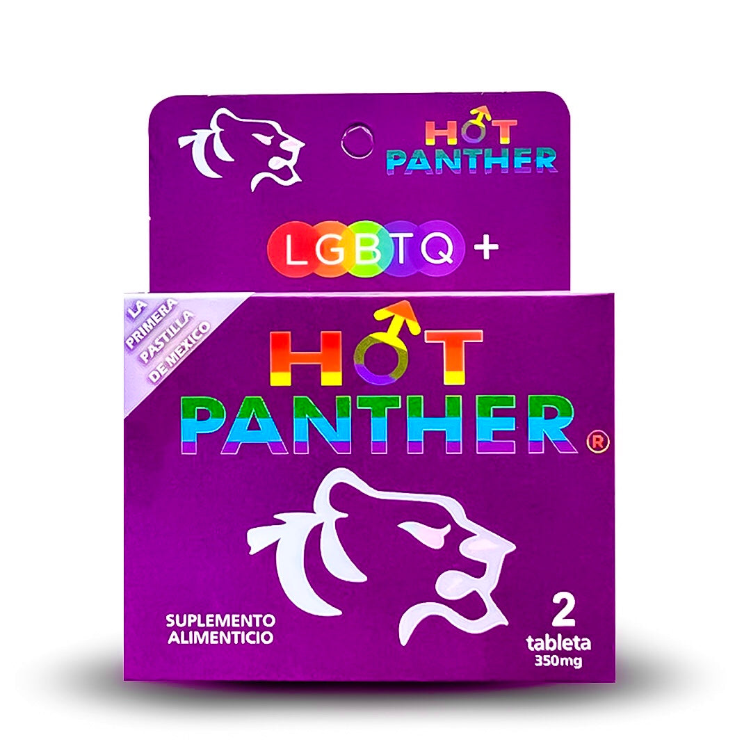 Pastillas 4 Vigorizante Gay Lgbt+orgullo Hot Panther Libido