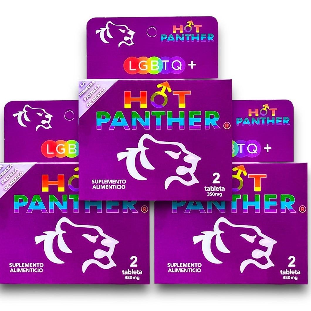Pastillas 6 Vigorizante Gay Lgbt+orgullo Hot Panther Libido