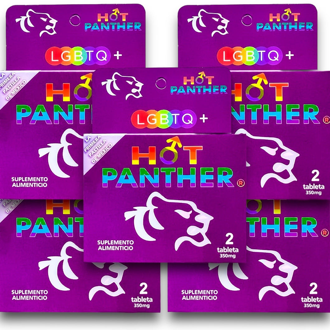 Pastillas 10 Vigorizante Gay Lgbt+orgullo Hot Panther Libido
