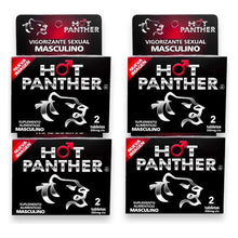 Cargar imagen en el visor de la galería, 8  PASTILLAS VIGORIZANTE HOT PANTHER PARA HOMBRE NATURAL
