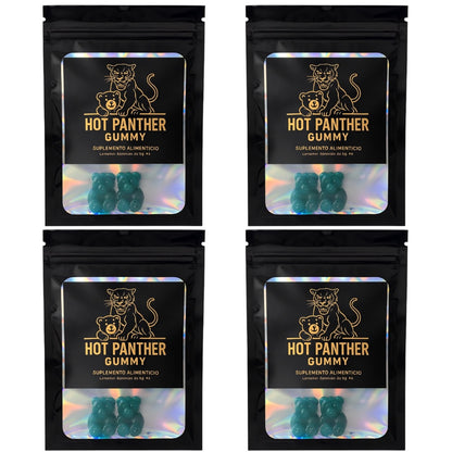 Gomitas Masculinas Para Hombre Vigorizante 8 Pz Hot Panther